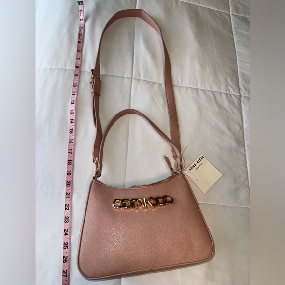 Anne Klein hobo bag . Pink blush . Brand new with Tags - Picture 4 of 5